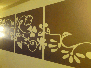 STICKER PERETE FLORI